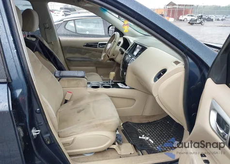 2014 Nissan Pathfinder S из США, поврежденный, VIN 5N1AR2MN6EC688714